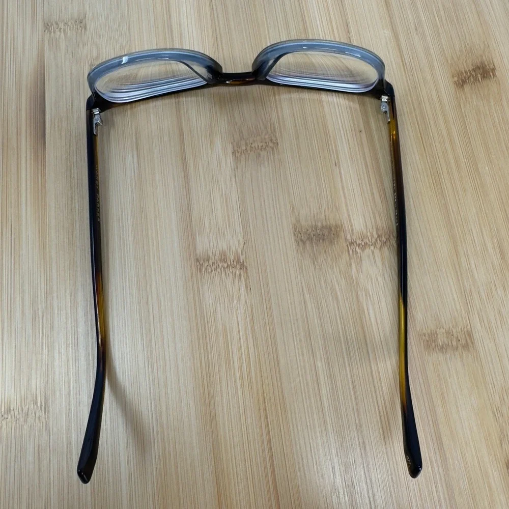 Warby Parker Baker M325 Tortoise Eyeglasses Unisex Brown Plastic Full Rim Frame